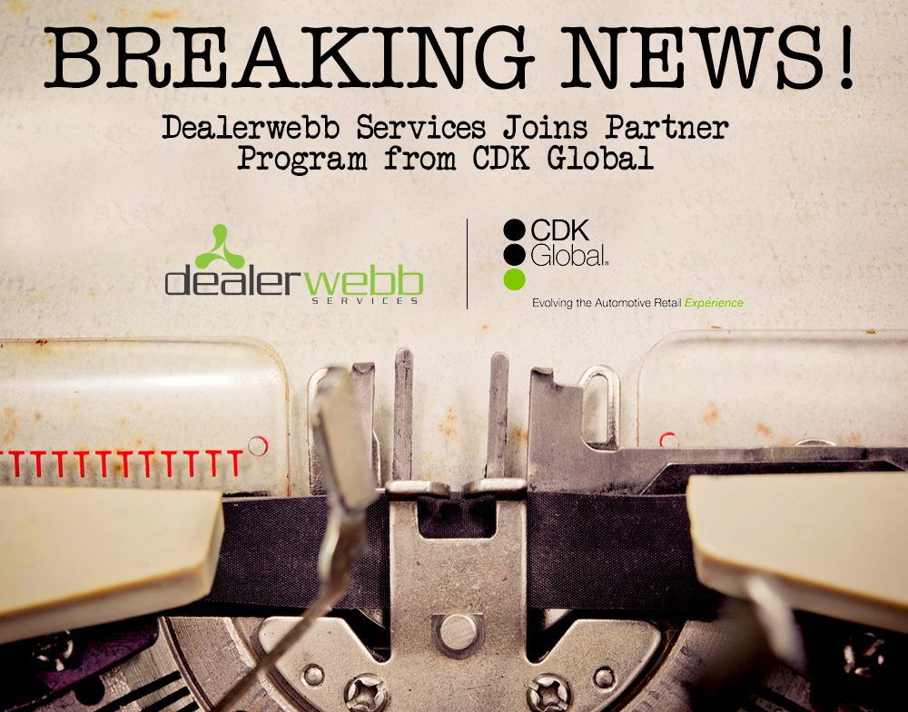 Dealerwebb Services Joins Rapidly Expanding Partner Program from CDK Global